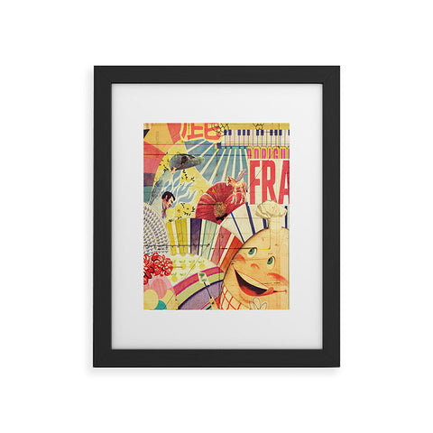 MIK Frank Framed Art Print