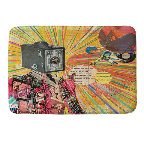 MIK Gas Man Memory Foam Bath Mat