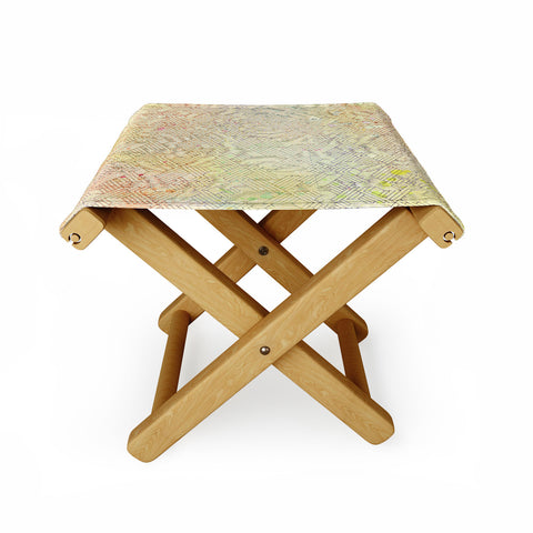 MIK Geometric Perspective Folding Stool