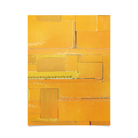 MIK Golden Collage Poster