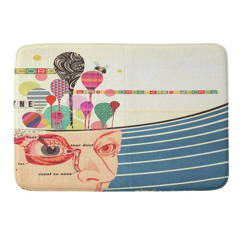 MIK Open Minded Memory Foam Bath Mat