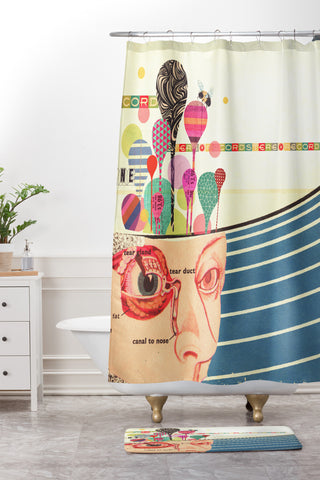 MIK Open Minded Shower Curtain And Mat