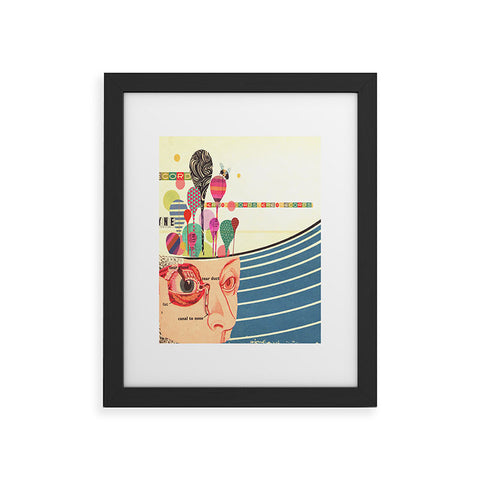 MIK Open Minded Framed Art Print