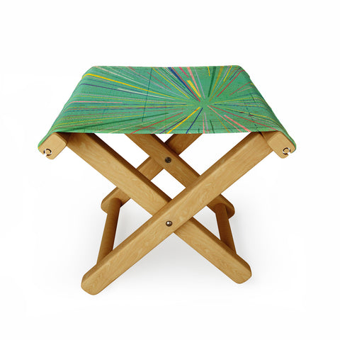 MIK Rays Blue Folding Stool