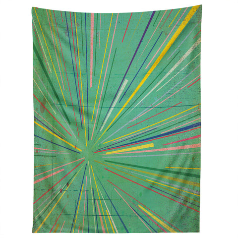 MIK Rays Blue Tapestry