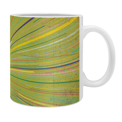MIK Rays Green Coffee Mug