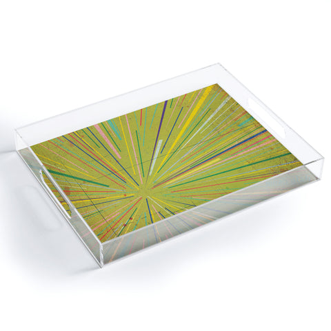 MIK Rays Green Acrylic Tray