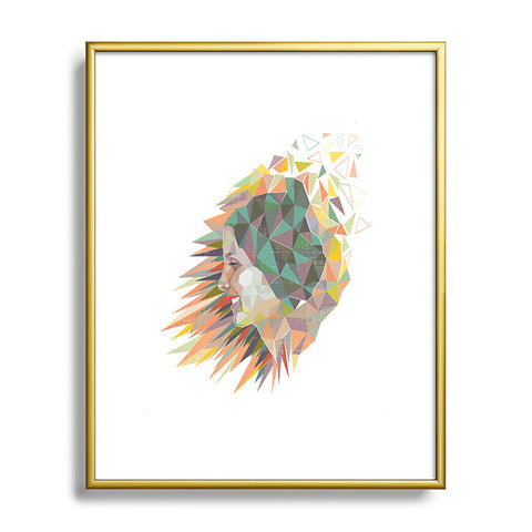 MIK Roberta Metal Framed Art Print