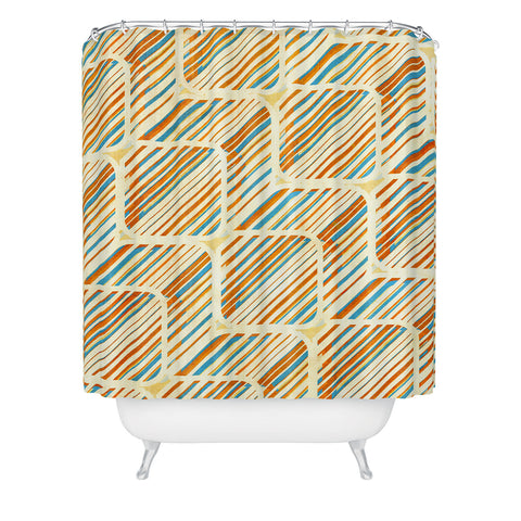 MIK Ticket To Freedom Shower Curtain