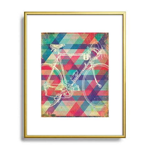 MIK Uno Metal Framed Art Print
