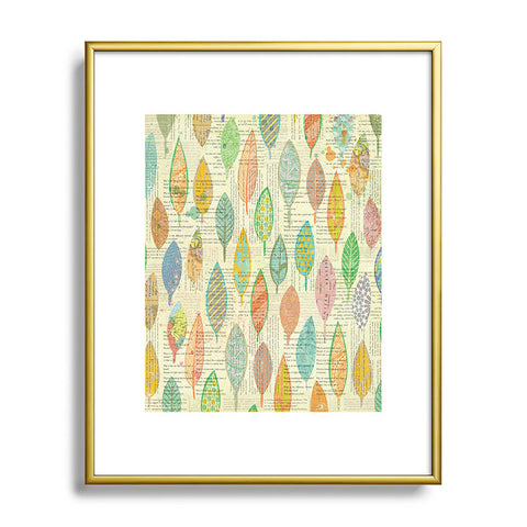 MIK Well Read Metal Framed Art Print