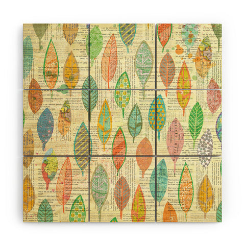 MIK Well Read Wood Wall Mural