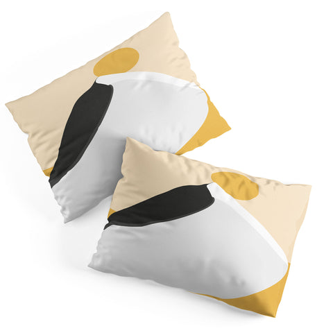 Mile High Studio Abstract Dune Golden Desert Pillow Shams