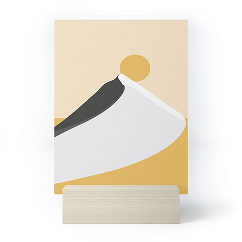 Mile High Studio Abstract Dune Golden Desert Mini Art Print