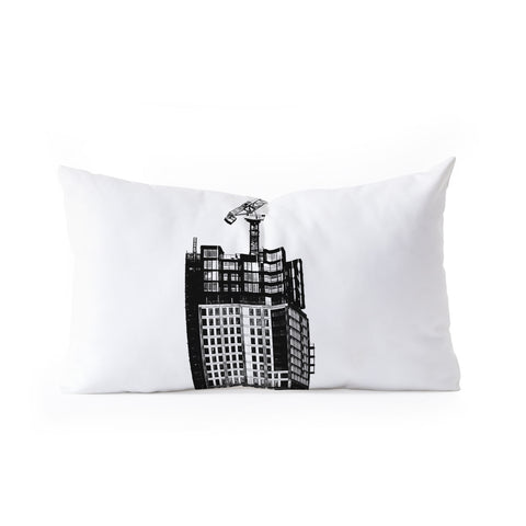 Mile High Studio Build Pop Minimalism Oblong Throw Pillow