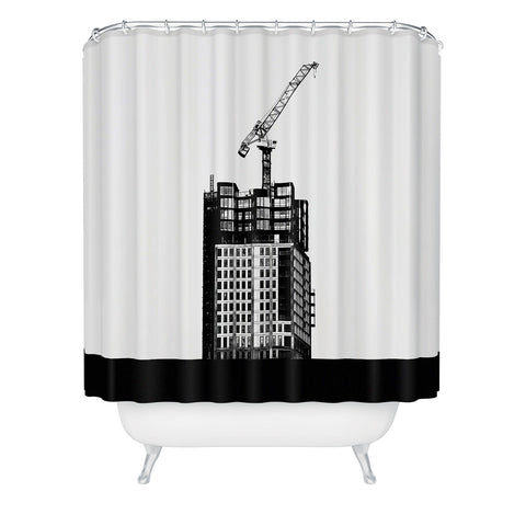 Mile High Studio Build Pop Minimalism Shower Curtain