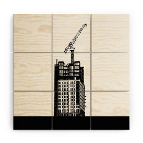Mile High Studio Build Pop Minimalism Wood Wall Mural