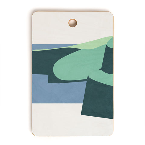 Mile High Studio Color and Shape Cliffs of Moher Cutting Board Rectangle