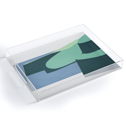 Mile High Studio Color and Shape Cliffs of Moher Acrylic Tray