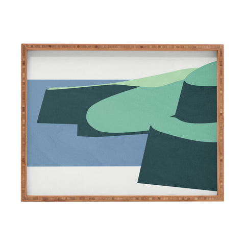 Mile High Studio Color and Shape Cliffs of Moher Rectangular Tray