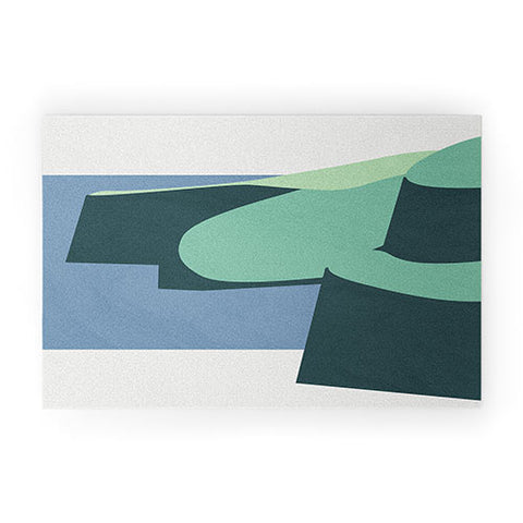 Mile High Studio Color and Shape Cliffs of Moher Welcome Mat