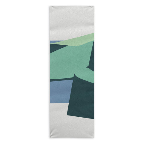 Mile High Studio Color and Shape Cliffs of Moher Yoga Towel
