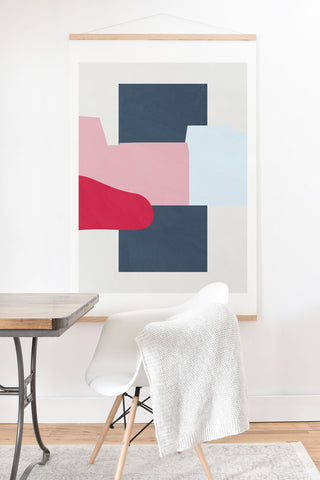 Mile High Studio Color and Shape Copenhagen Denmark Art Print And Hanger