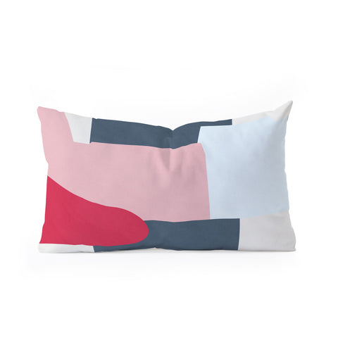 Mile High Studio Color and Shape Copenhagen Denmark Oblong Throw Pillow
