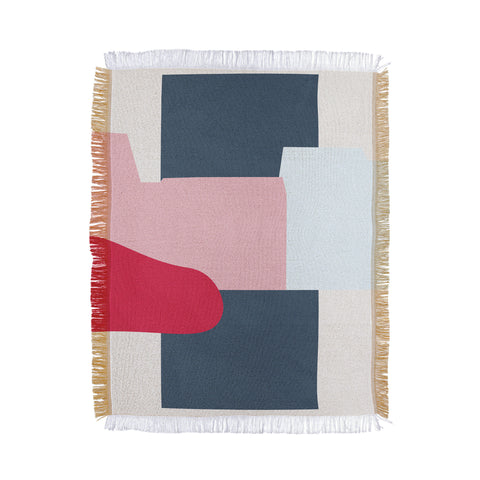 Mile High Studio Color and Shape Copenhagen Denmark Throw Blanket