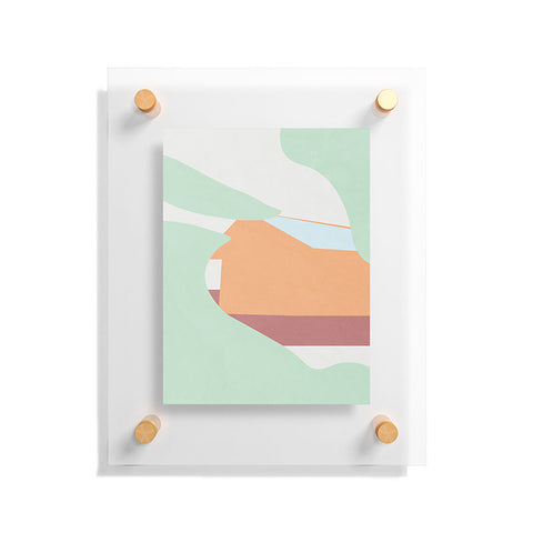 Mile High Studio Color and Shape Rustic Alabama Cabin Floating Acrylic Print