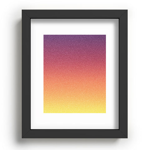 Mile High Studio Frozen Ombre Silent Sunrise Recessed Framing Rectangle