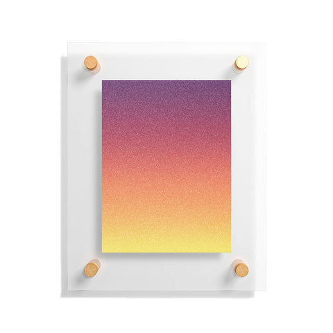 Mile High Studio Frozen Ombre Silent Sunrise Floating Acrylic Print