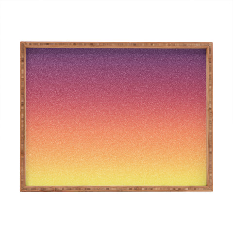 Mile High Studio Frozen Ombre Silent Sunrise Rectangular Tray