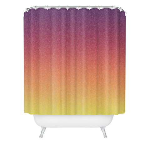 Mile High Studio Frozen Ombre Silent Sunrise Shower Curtain