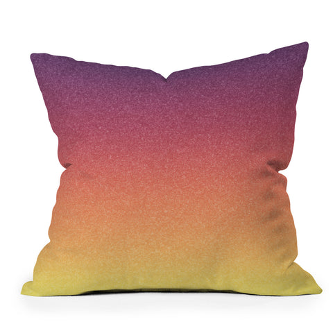 Mile High Studio Frozen Ombre Silent Sunrise Throw Pillow