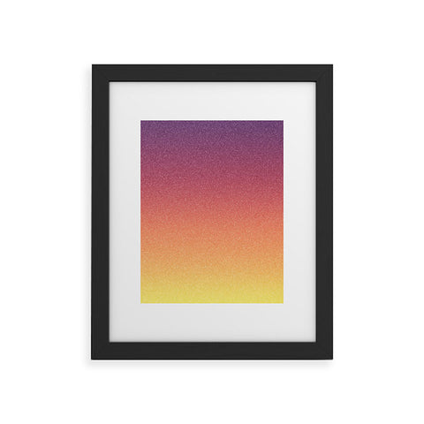 Mile High Studio Frozen Ombre Silent Sunrise Framed Art Print