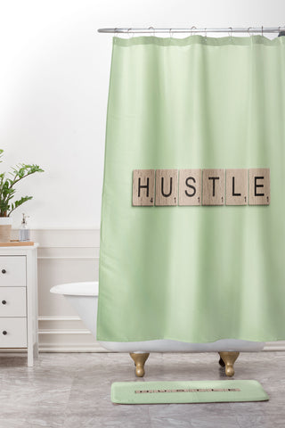 Mile High Studio Hustle I Shower Curtain And Mat