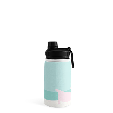 Mile High Studio Minimal Beach Chair Turquoise Water Bottle