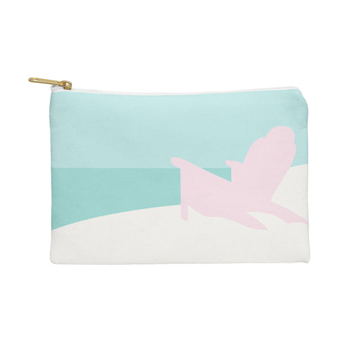 Mile High Studio Minimal Beach Chair Turquoise Pouch