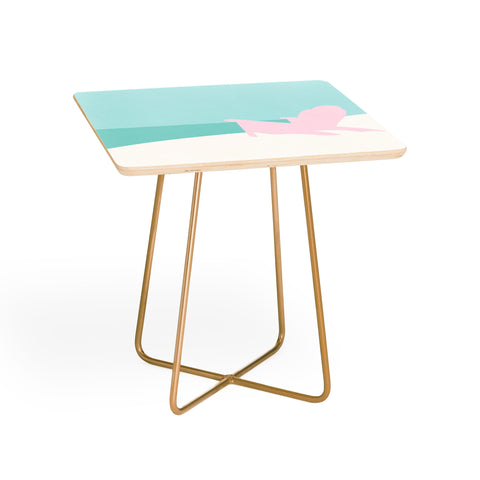 Mile High Studio Minimal Beach Chair Turquoise Side Table