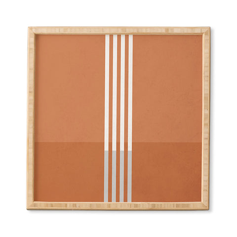 Mile High Studio Portals The Slot Rust Framed Wall Art