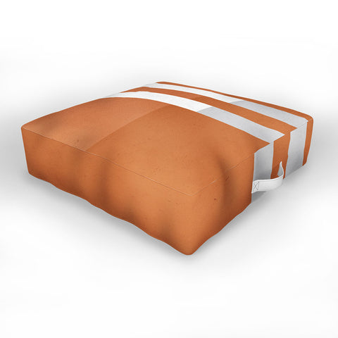 Mile High Studio Portals The Slot Rust Outdoor Floor Cushion
