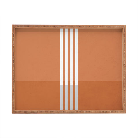 Mile High Studio Portals The Slot Rust Rectangular Tray