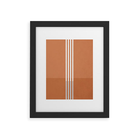 Mile High Studio Portals The Slot Rust Framed Art Print