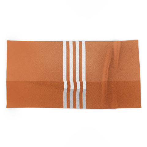 Mile High Studio Portals The Slot Rust Beach Towel