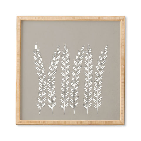 Mile High Studio Simply Folk Olive Branches Framed Wall Art