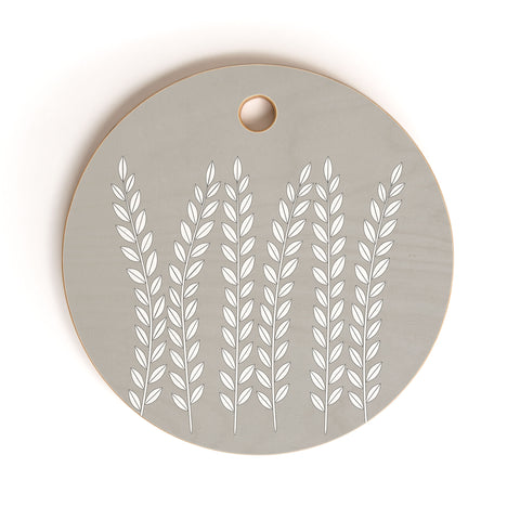 Mile High Studio Simply Folk Olive Branches Cutting Board Round
