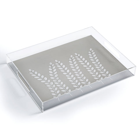 Mile High Studio Simply Folk Olive Branches Acrylic Tray
