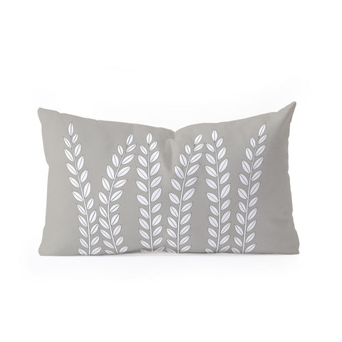 Mile High Studio Simply Folk Olive Branches Oblong Throw Pillow