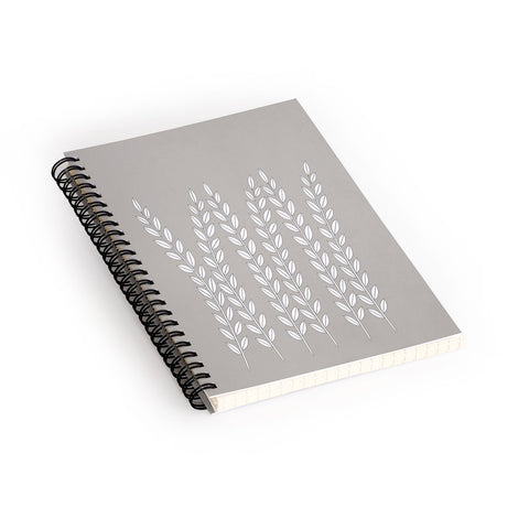 Mile High Studio Simply Folk Olive Branches Spiral Notebook